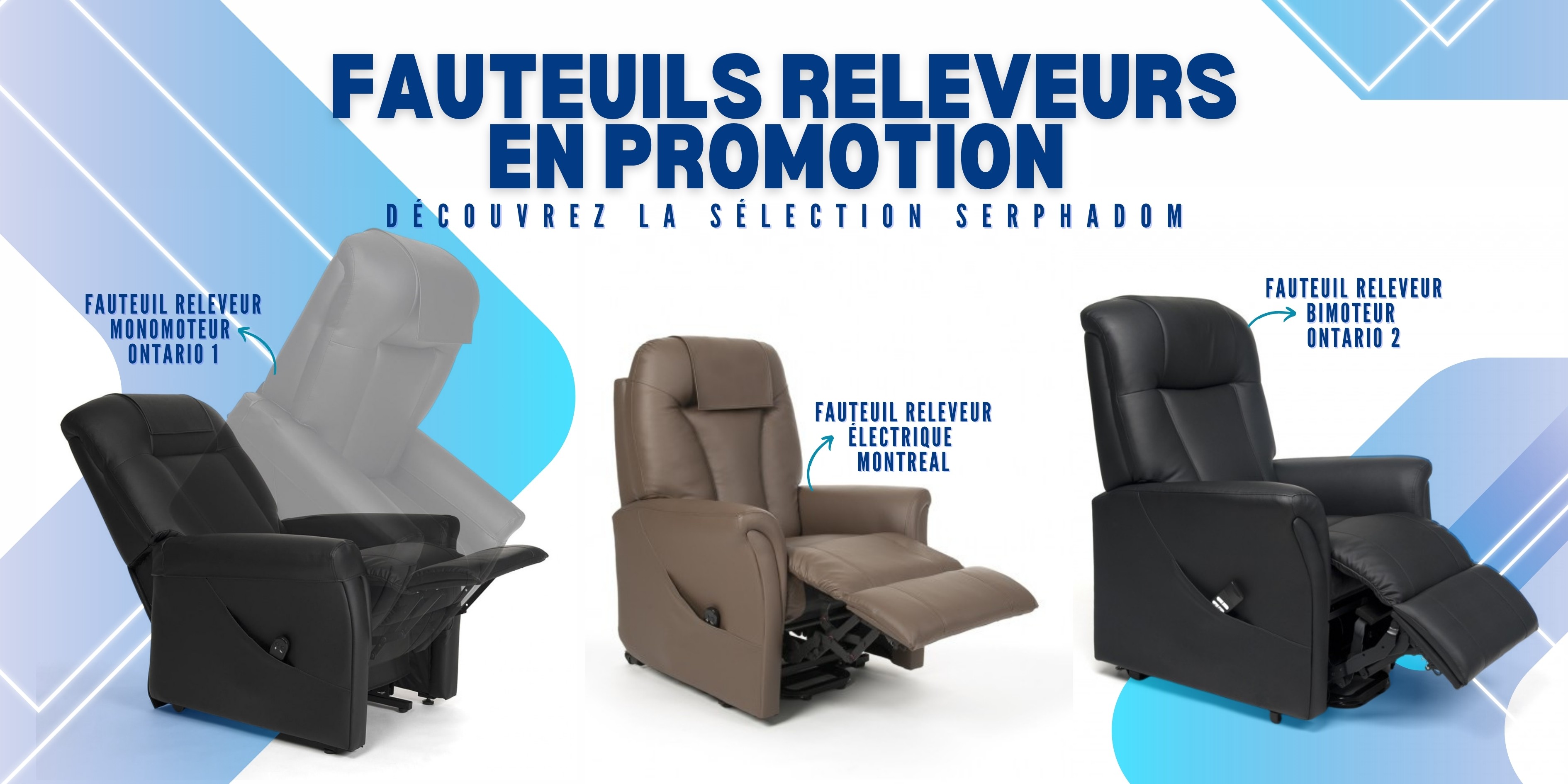 Fauteuils releveurs Serphadom